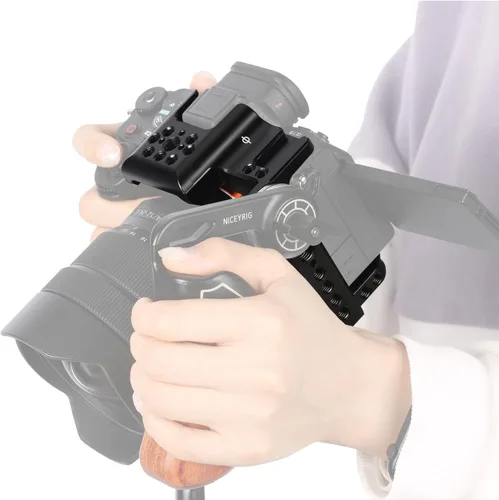 Miniatura 3 de NICEYRIG A7IV A7RIV A7RV A7V A7V jaula de cámara de fácil acceso aplicable para Sony Alpha 7 IV / 7 V / 7R IV - 505