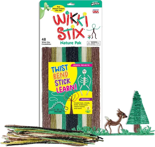 Miniatura 3 de WikkiStix Neon Pak de 48.
