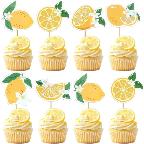 Miniatura 12 de Rsstarxi 1 paquete de decoración de pastel Oh Baby con purpurina naranja pequeña para tartas de baby shower, decoración de pastel para frutas