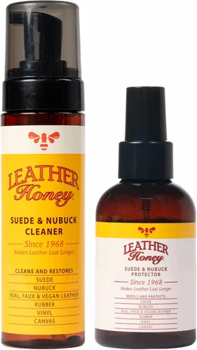 Protector y Limpiador de Gamuza de Cuero Honey