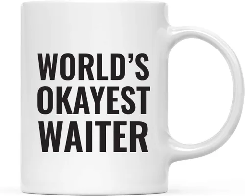 Miniatura 62 de Andaz Press Taza de café de 11 onzas, regalo de broma para la niñera más buena del mundo, 1 paquete