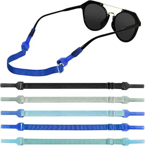 Miniatura 9 de 5 Pcs Adjustable Eyeglass Straps Anti-Slip Eyewear String Lanyard Retainers Sunglasses Eyeglasses for Men Women Kids