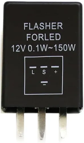 Miniatura 7 de iJDMTOY Relé electrónico de 4 pines EP29 EP29N para luces LED de giro, solución para intermitentes de flash rápido hiper