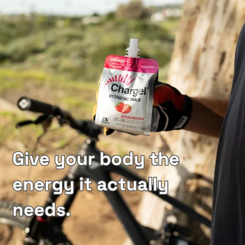 Miniatura 5 de Chargel Gel energético instantáneo sin cafeína, fresa, para correr, ciclismo, entrenamiento, senderismo esencial para mujeres y hombres, regalos