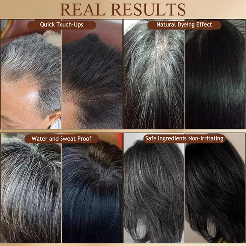 Miniatura 6 de Barra de color para el cabello, resistente al agua y al sudor, lápiz de tinte para el cabello, toques de color portátiles con peine, barras de 02#