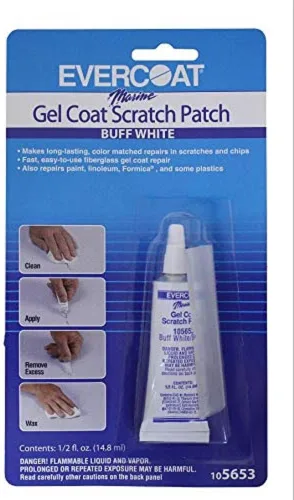 Fibre Glass-Evercoat Co. Parche tipo capa de gel para arreglar marcas