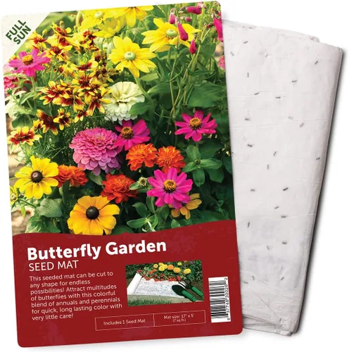 Miniatura 11 de BloomingBulb Alfombrilla para semillas, fácil de plantar y cultivar semillas de jardín, crea un jardín de flores fragantes y vibrantes, macizos