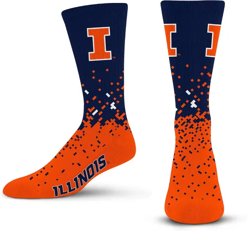 Miniatura 65 de For Bare Feet Calcetines de la NCAA para niños y niñas, unisex, Spray Zone Crew, para jóvenes
