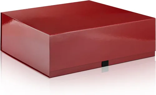 Miniatura 14 de Rsgift Paquete de 3 cajas de regalo de 18 x 15 x 6.1 pulgadas, cajas de regalo de colores surtidos con tapas, cajas plegables para propuestas