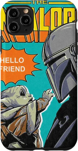 Miniatura 13 de Funda para iPhone 14 Pro Max Star Wars The Mandalorian Mando y el Niño