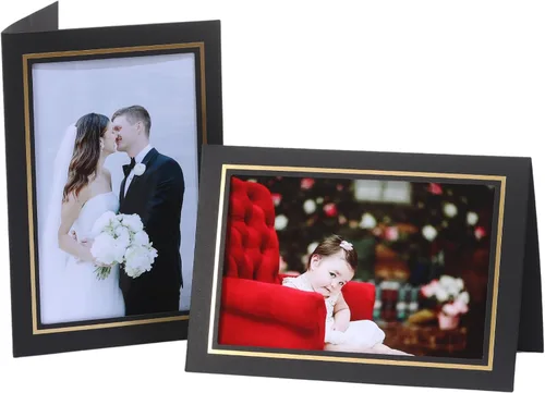 Miniatura 4 de 200 tarjetas de marco de fotos con sobres, marco de fotos de papel de 4 x 6 pulgadas, tarjetas de notas, soporte para tarjetas de fotos