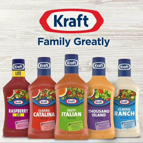 Miniatura 8 de Kraft Aderezo clásico para ensalada César (botellas de 16 onzas líquidas, paquete de 6)