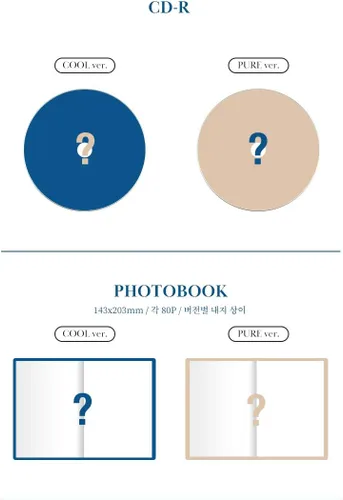 Miniatura 3 de Super Junior K.R.Y. - When We Were Us (1er Mini álbum) álbum+juego de tarjetas fotográficas adicionales (COOL ver.)