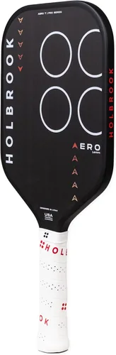 Miniatura 2 de Holbrook Paleta de pickleball sin bordes de la serie Aero: Aprobado por USAPA, superficie de fibra de carbono, núcleo de polipropileno de espuma