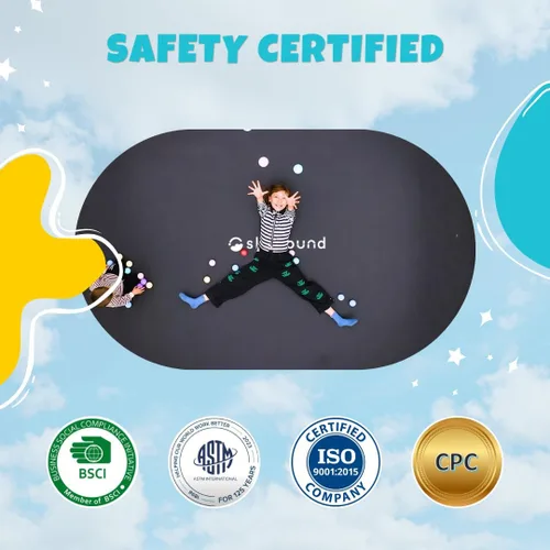 Miniatura 2 de SkyBound Trampolín con red de seguridad – 10 pies, 12 pies, 14 pies, 15 pies, 16 pies, trampolines grandes para exteriores aprobados por ASTM