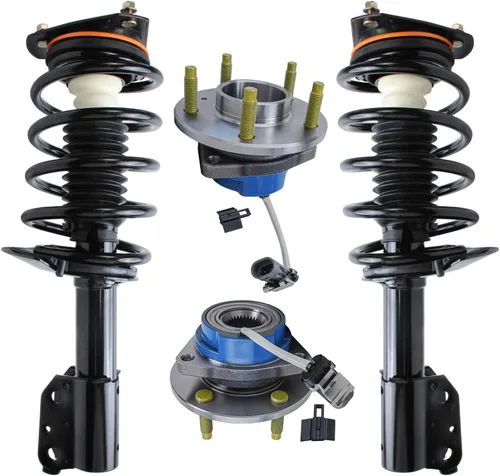 Miniatura 30 de Detroit Axle - Kit de extremo delantero RWD para Chrysler 300 Dodge Challenger Charger Upper Lower Control Arms rótulas de rodamiento de rueda Bujes