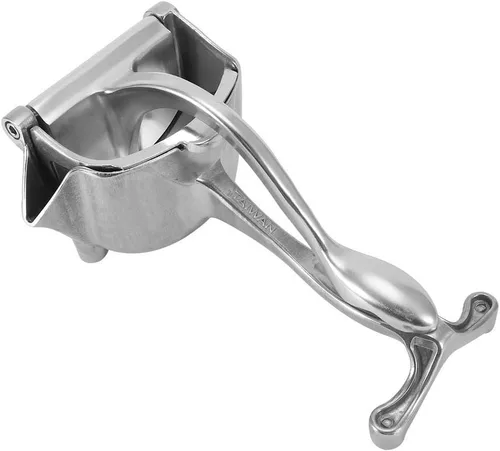 Exprimidor manual Exprimidor manual portátil de aluminio Exprimidor de limón naranja Juicer Extractor de frutas y verduras
