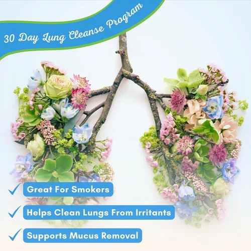 Miniatura 2 de NutriONN Desintoxicación y limpieza pulmonar - Ideal para fumadores - Extra fuerte - Suplementos 100% herbarios de salud pulmonar - Apoyo