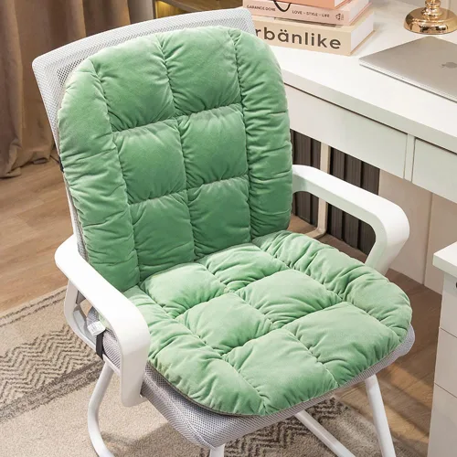 Miniatura 17 de Cojín para Silla de Escritorio Antideslizante Cojín de Asiento Mecedora Almohadilla para Silla de Oficina Cojín de Asiento de Dormitorio con Soporte