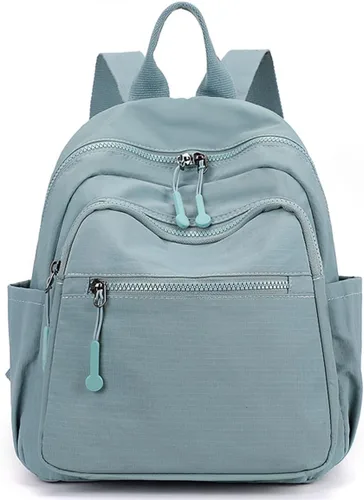 Miniatura 47 de Tanweibago Mini mochilas de nailon para mujer, mochilas pequeñas de 11L para mujer, mochila ligera casual para mujer, mochila de viaje de compras