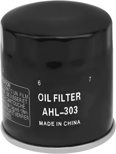 AHL 303 Filtro de aceite para Yamaha XV1900 Roadliner/Stratoliner S 1900 2006-2011, XV1700 ROAD STAR 1700cc 2004-2015, YFM350 BRUIN AUTO 2X4 350