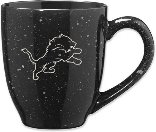 Miniatura 27 de Rico Industries - Taza de café de cerámica con grabado láser de color del equipo de fútbol de la NFL, 16 oz