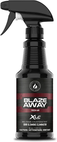 Blaze Away Ambientador comercial y eliminador de olores para olores fuertes, espray de habitación de grado industrial y desodorante de habitación