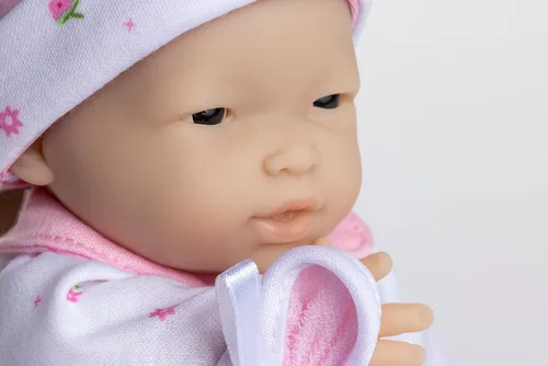 Miniatura 4 de Muñeco JC Toys, La Baby, 11 pulgadas, cuerpo blanco lavable, muñeca para niños de 18 meses en adelante, Asiatico Rosa Asiático