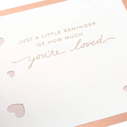 Miniatura 3 de Hallmark Signature Paper Wonder - Tarjeta de amor desplegable Love You Hearts