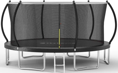 Miniatura 9 de SkyBound Trampolín con red de seguridad – Trampolín grande de 10 pies, 12 pies, 14 pies, para patio trasero, al aire libre, aprobado por ASTM