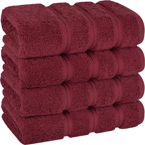 Miniatura 63 de American Soft Linen - Juego de 4 toallas, 100% de algodón turco, 27 x 54 pulgadas, tamaño extragrande, toallas para la ducha, color amarillo