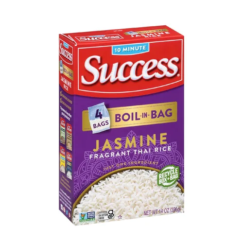 Miniatura 9 de SUCCESS Arroz para hervir en bolsa, Arroz blanco, Comidas de arroz rápidas y fáciles, Caja de 21 onzas
