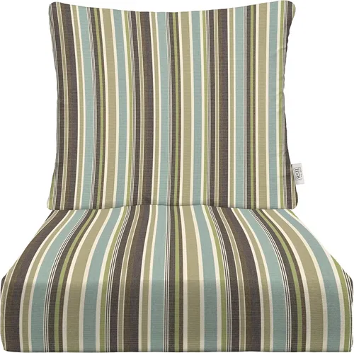 Miniatura 18 de RSH DECOR: Sunbrella - Cojín de asiento profundo con respaldo de almohada, asiento de 23 x 24 x 5 pulgadas, tela de rendimiento resistente al agua
