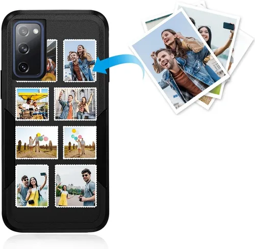 Miniatura 113 de Funda protectora personalizada para Samsung Galaxy S22 Ultra 5G (versión 2022), funda protectora de doble capa resistente con múltiples fotos, a
