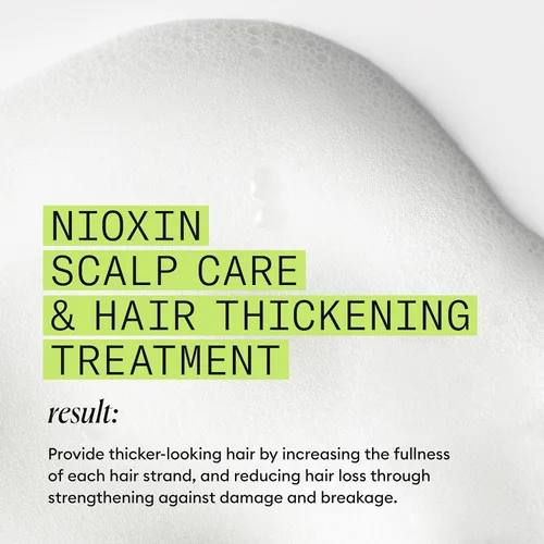 Miniatura 8 de Nioxin System 2 Scalp Care + Hair Thickening Leave-In Treatment For Natural Hair with Progressed Thinning Boost Hair Density & Strengthen