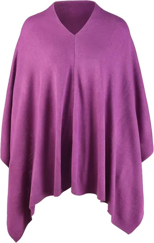 Miniatura 102 de Fomolom Ponchos para mujer, versátil, ligero, tejido sólido, chal envolvente, bufanda, accesorios para mujer