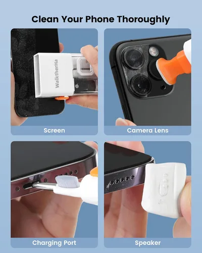 Miniatura 13 de Kit Limpiador para AirPod Pro 20 en 1 4 3 2 1 - Herramienta de Limpieza Multifunción para Auriculares, Teléfono, Laptop, Teclado, Pantalla - Punta