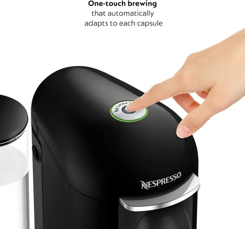 Miniatura 2 de Nespresso Vertuo Plus Deluxe, cafetera de café y espresso de Breville, Negra