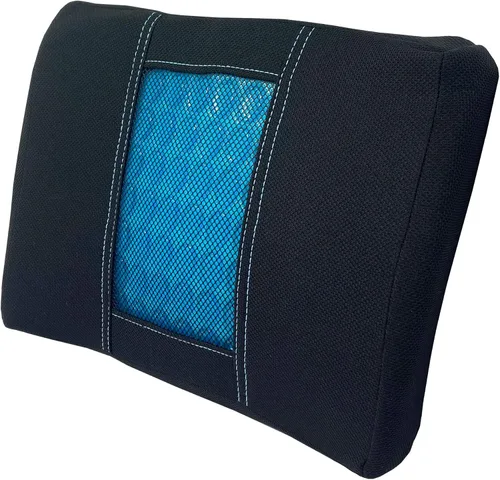 Miniatura 2 de C.P.R. Cojín ortopédico de gel y espuma viscoelástica para asiento de silla de oficina, cojín de gel automotriz (Y11177 (11 x 12.25 x 3 pulgadas)