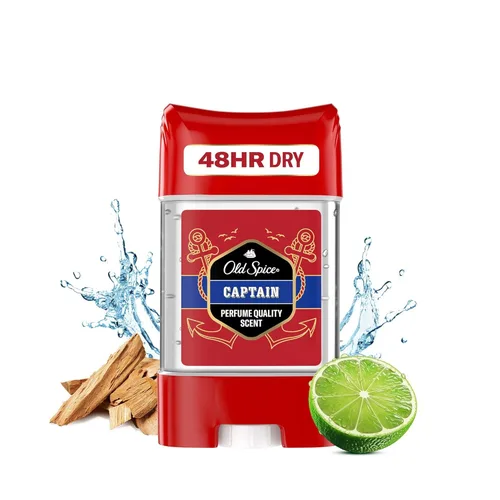 Miniatura 3 de Old Spice Desodorante antitranspirante Captain - stick para hombres 2.4 fl oz