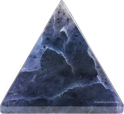 Miniatura 17 de Piedras Curativas de Cristal de Pirámide de Cuarzo Claro de Amazing Gemstone - Figura de Gran Pirámide de 2" de Piedra Natural para Meditación