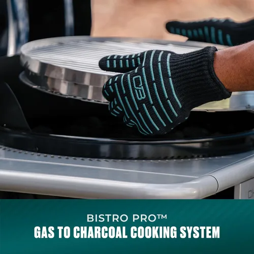 Miniatura 7 de Charbroil Bistro Pro - Parrilla de gas para espacios pequeños y patios, color negro - 25302161