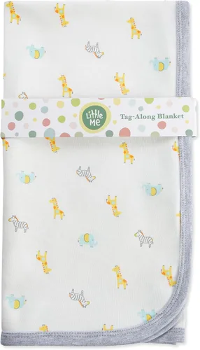 Miniatura 15 de Mantas Little Me para bebé Niñas Mantas para conejos bebés Manta de recepción para envolver Conejitos para bebés