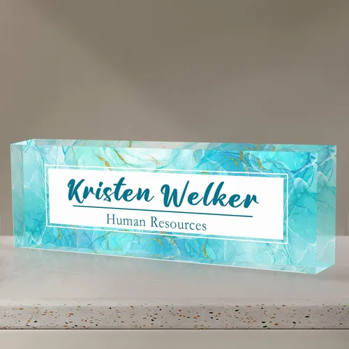 Miniatura 28 de Placa de nombre personalizada para escritorio de oficina, placa de nombre personalizada para escritorios, decoración de escritorio de oficina