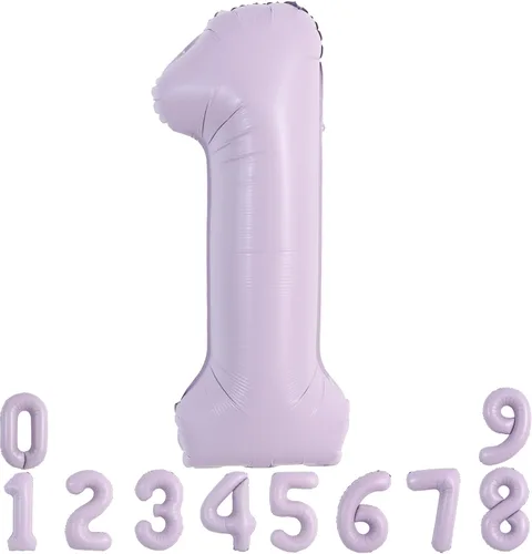 Miniatura 147 de TONIFUL 40 Inch Pastel Blue Number 8 Foil Balloons Large Mylar Foil Digital 8 Balloons for 8th Birthday, Gender Neutral Party, Baby Shower, Oro rosa