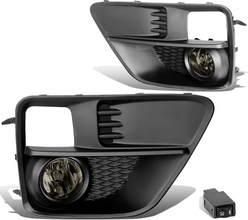 DNA MOTORING FL-ZTL-197-SM - Luz antiniebla para el lado del conductor y del pasajero, mejora la visibilidad [compatible con Subaru WRX/STI 15-17]