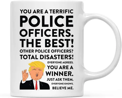Miniatura 35 de Andaz Press Funny President Donald Trump - Taza de café de 11 onzas, excelente instructor aeróbico, paquete de 1, taza de cerámica para beber