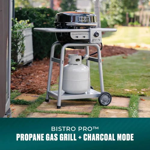 Miniatura 2 de Charbroil Bistro Pro - Parrilla de gas para espacios pequeños y patios, color negro - 25302161