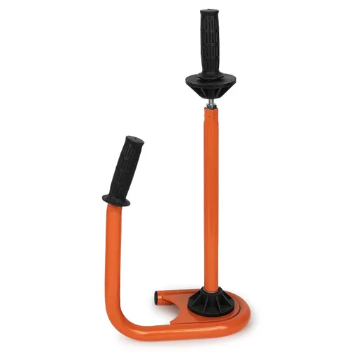 Máquina dispensadora de película elástica Dispensador de envoltura de paletas de mano con alturas de rollo retráctiles, máquina de embalaje manual