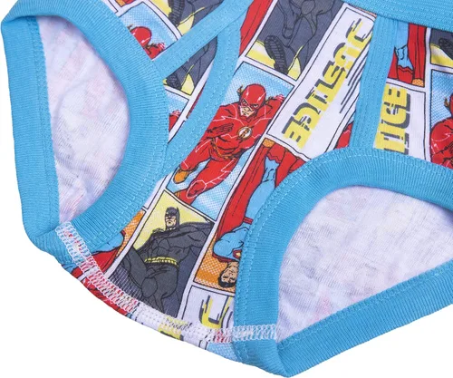 Miniatura 3 de DC Comics Liga de la Justicia multipersonajes. Ropa interior para niño, 3
